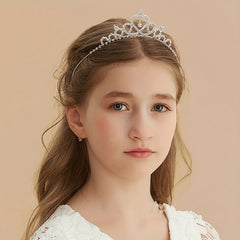 Kids Crystal Rhinestone Crown Hair Band