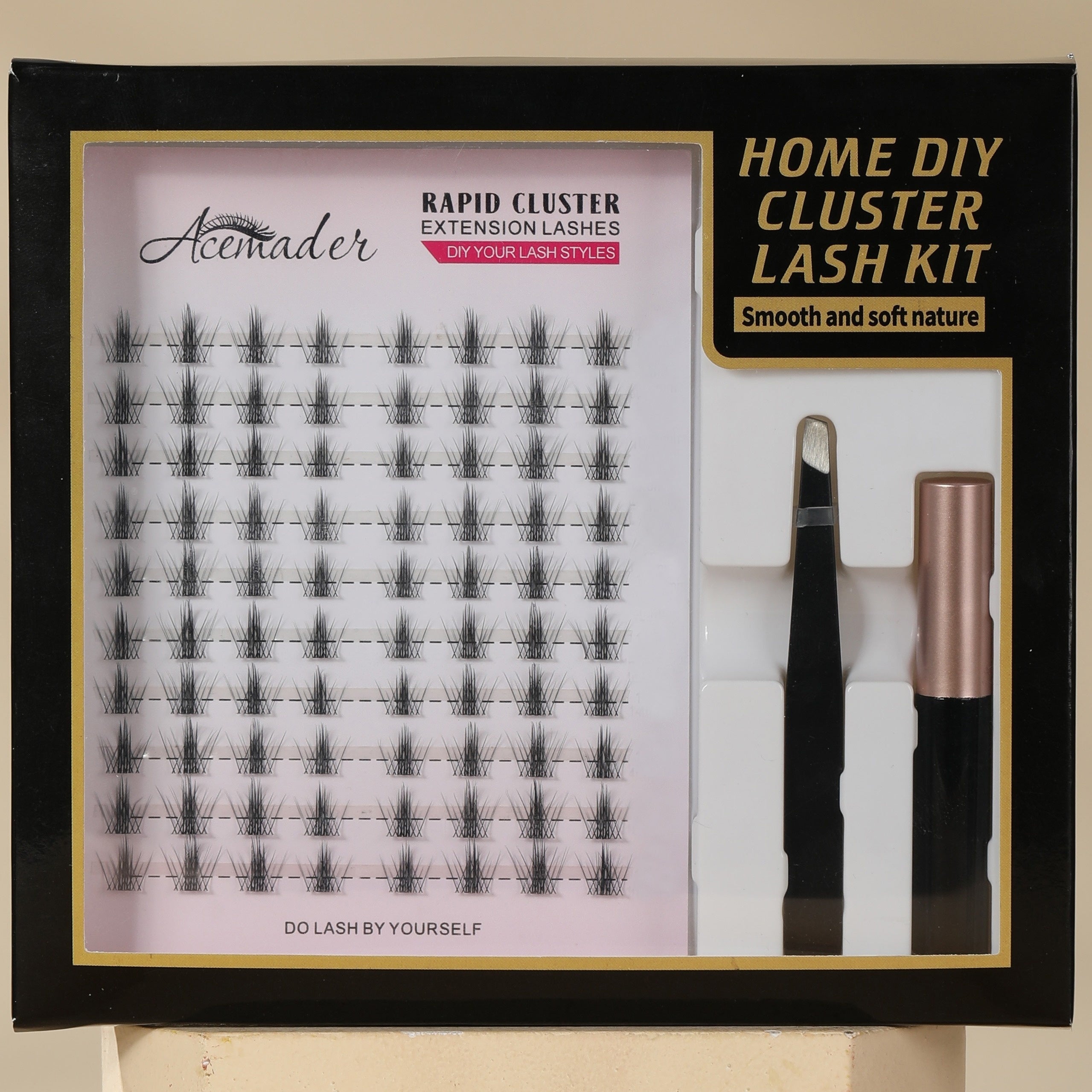 Self-adhesive Cluster Eyelashes Set DIY Extension