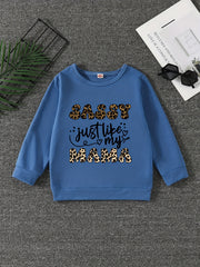 Girls' Sassy Just Like My Mama Graphic Sweatshirt