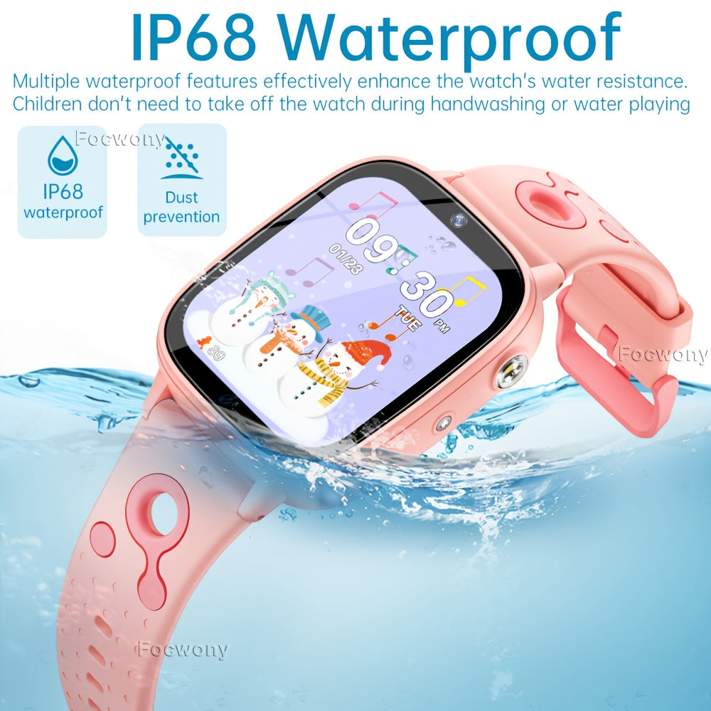 Focwony Kids Smart Watch with 26 Games Camera Music Player Pedometer