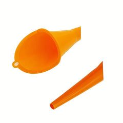 Long Rod Funnel Gasoline Refueling Tool Splash-proof Plastic Funnel