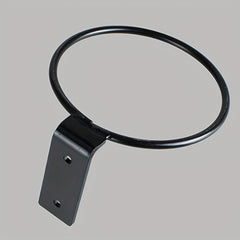 Metal Flower Pot Holder Rings Wall Mounted Planter Hooks with Screws
