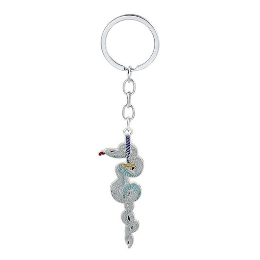 Anime Metal Weapon Keychain Pendant
