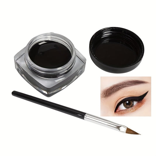 Waterproof Eyeliner Cream Set with Tape Brush