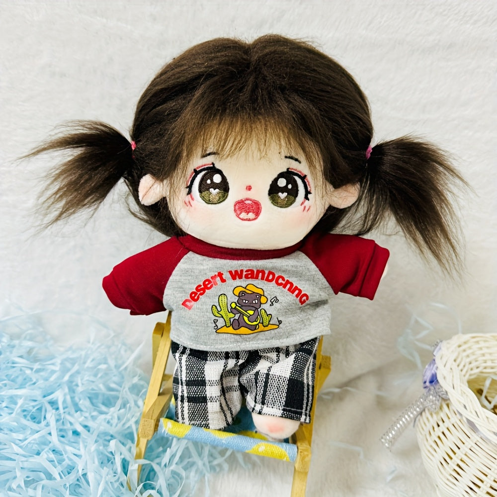7.87" Anime Figure w/ Strawberry Optional Skeleton Collectible Toy