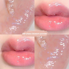 Honey Hydrating Lip Gloss with Glitter for Women - Gift and Lip Protection