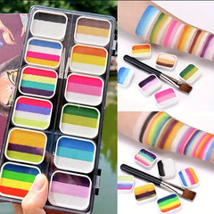 Fairy Face Paint Kit Water Soluble Non Toxic Body Art Palette