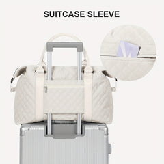 Large Capacity Duffle Bag for Travel & Sports, Portable Gym Storage Bag