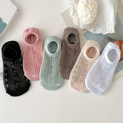 Kids Boat Socks: 5 Pairs Argyle or 6 Pairs Maple Leaf Style