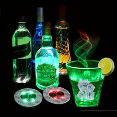 LED Coaster Lamps 36in Seven Colors Bottle Stickers Lights