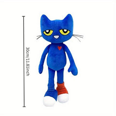 Pete Cat Plush Toy Soft & Comfortable Playful Home Decoration Ideal Gift