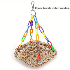 100pcs Bird Plastic C Clips Hooks C Links Chain For Rat Parrot Toy