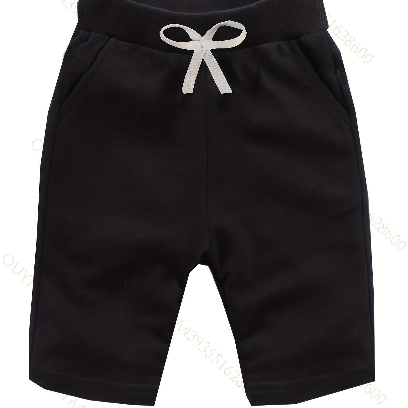 Boys Sports Shorts Drawstring Waist Soft Comfortable Breathable Summer