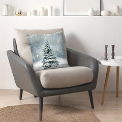 Christmas Tree Pattern Print Pillow Covers