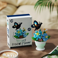 Flower Kingdom Bonsai Assembly Blocks for Kids - Indoor Table Decor