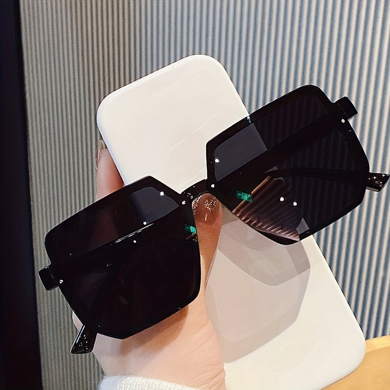 Oversized Square Sunglasses UV400