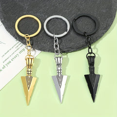 Small Rapier Metal Keychain for Men Backpack