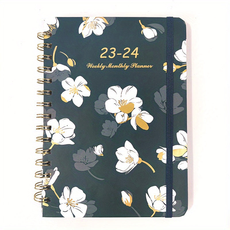 Academic Planner July-June 6.3''x8.4'' Weekly Monthly 12 Month Tabs