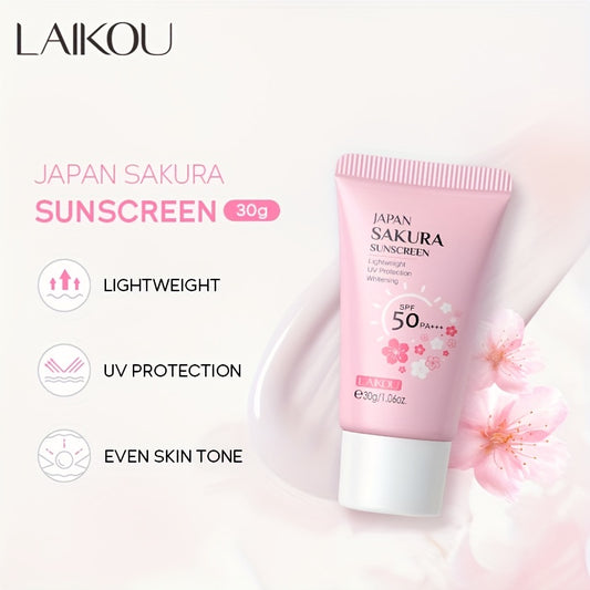 LAIKOU Sakura Sun Protection Cream 30g Hydrating Moisturizing Isolation Cream