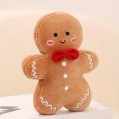 Christmas Gingerbread Plush Doll Festive Party Decoration