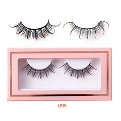 Halloween False Eyelashes Thick Curly Realistic Stage Makeup