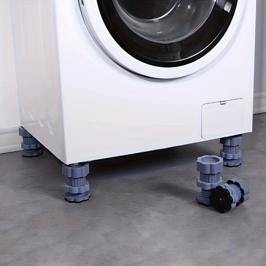 4pcs Anti Vibration Pads for Washing Machine Height Adjustable Non Slip Silent