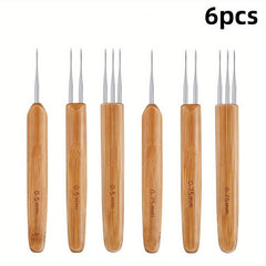 Dreadlock Hook Tool Set 0.5mm 0.75mm 1 Hook 2 Hooks 3 Hooks