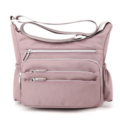 Casual Waterproof Nylon Crossbody Bag for Women