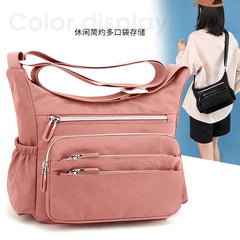 Casual Waterproof Nylon Crossbody Bag for Women