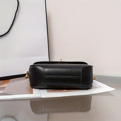 Women's Large Capacity Leather Handbag Vintage Style Shoulder Bag