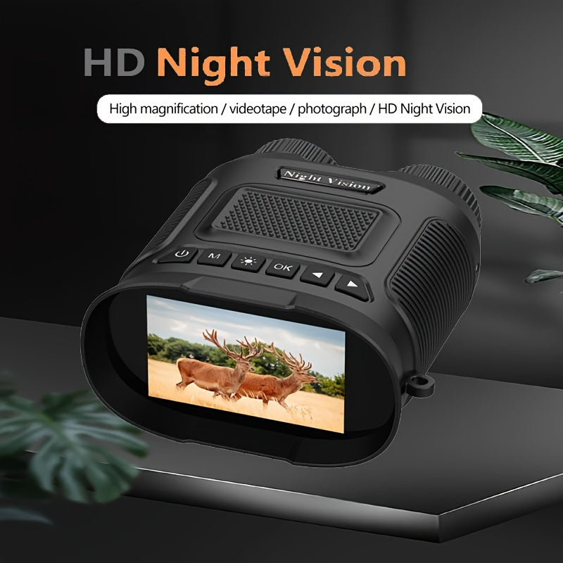 8X Binoculars Night Vision Device, See 300 Meters, Outdoor Camping