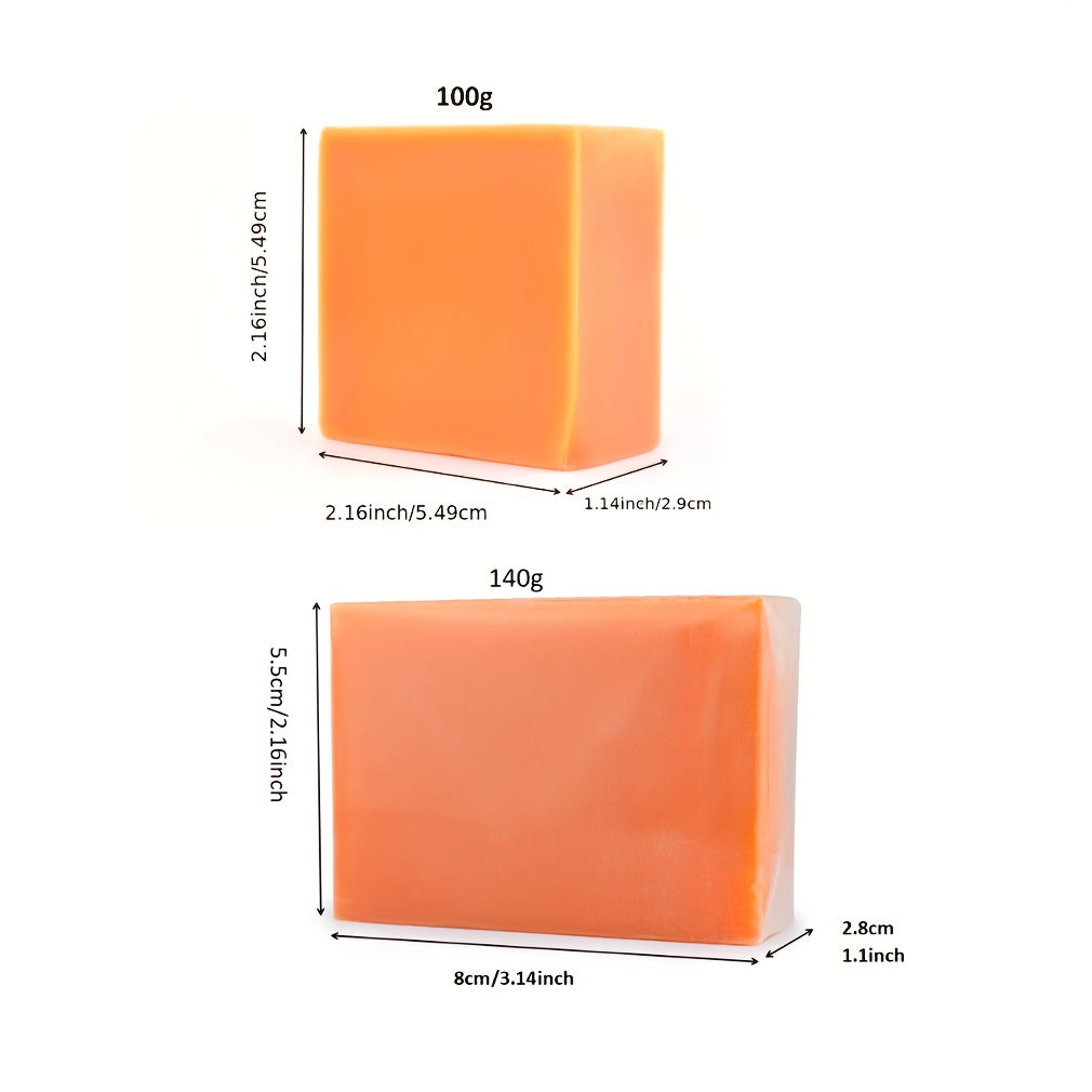 100g Turmeric Exfoliating Facial Soap for Acne Spots Blackheads