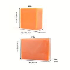 100g Turmeric Exfoliating Facial Soap for Acne Spots Blackheads