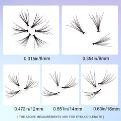 Portable Lash Clusters for Natural and Dramatic Look