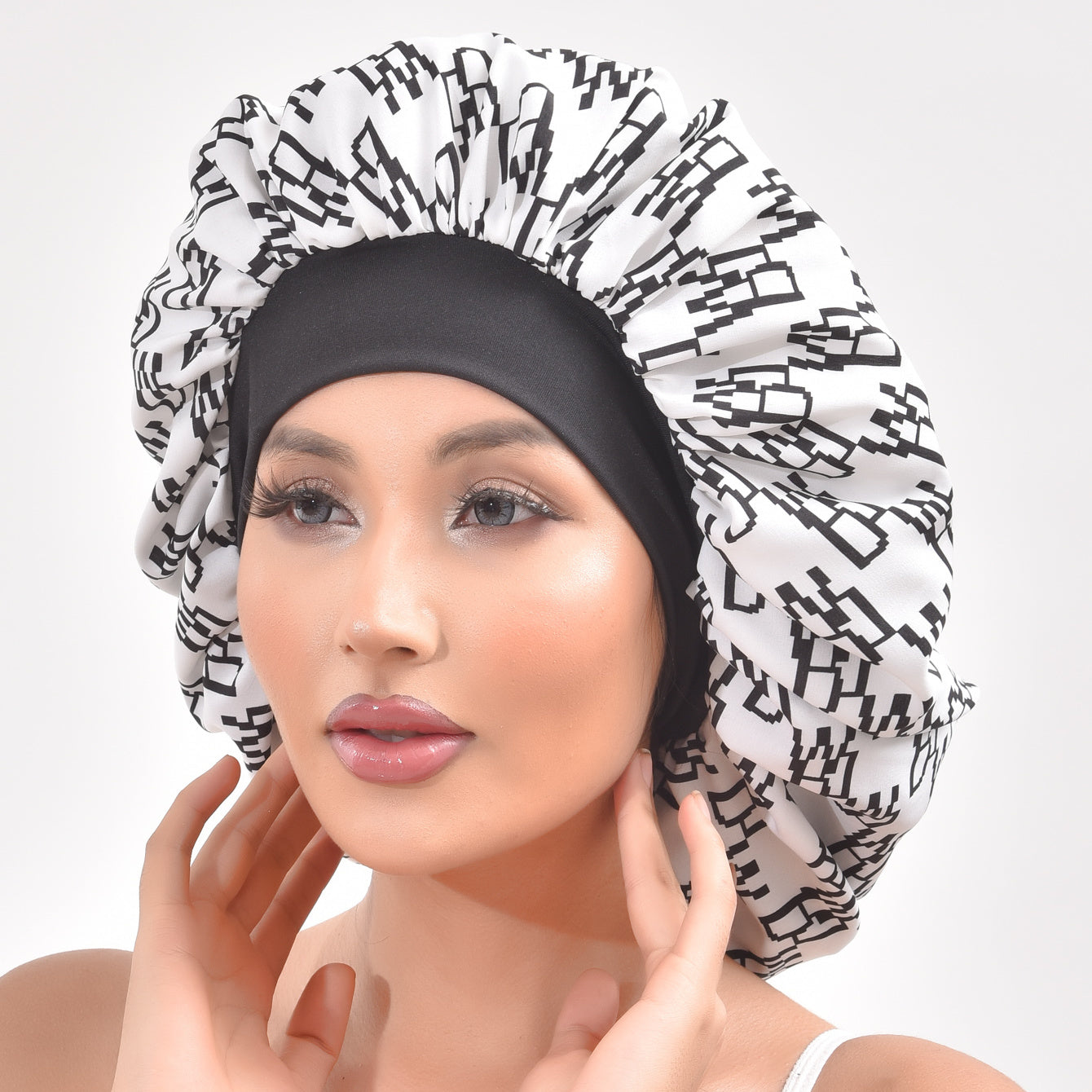 Breathable Wide Edge Hair Bonnet for Women
