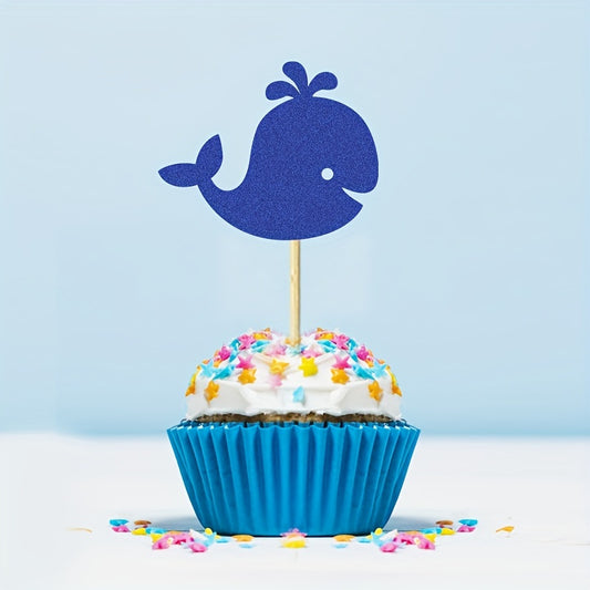 Ocean Theme Cake Inserts - Marine Animals Birthday Party Decoration