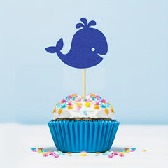 Ocean Theme Cake Inserts - Marine Animals Birthday Party Decoration