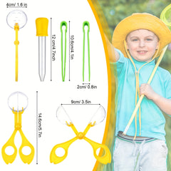 3 Fine Sports Skill Toys Insect Scissors, Tweezers, Dropper Catcher Tool