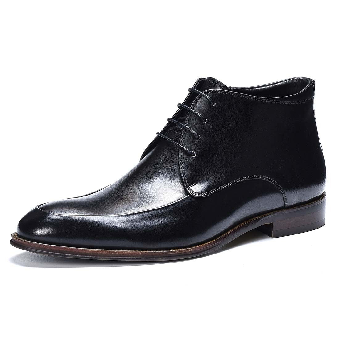 FARVARWO Men's Leather Chukka Boots