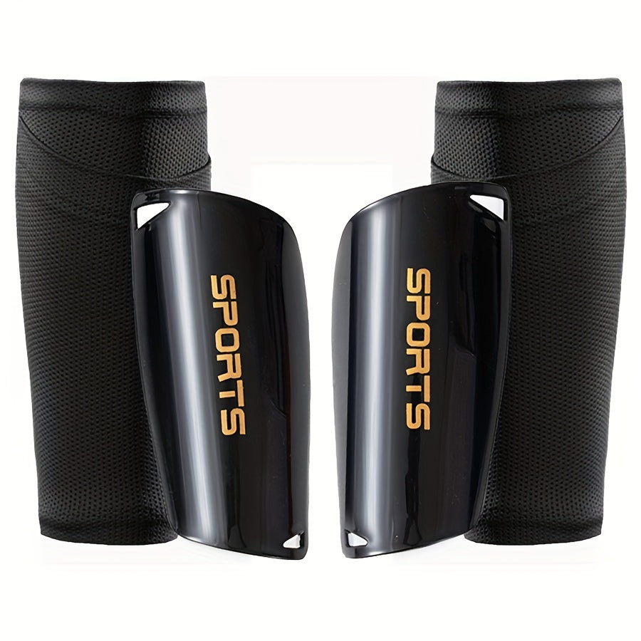 Football Soccer Socks & Shin Guards Set