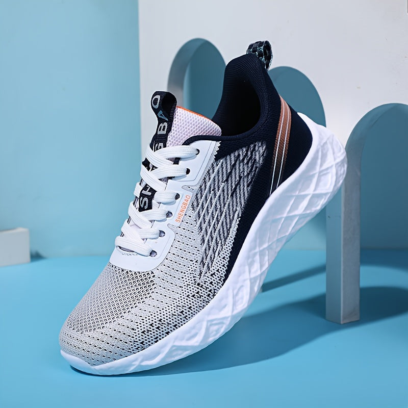 Men's Breathable Running Shoes Non Slip Sneakers For Outdoor Activities