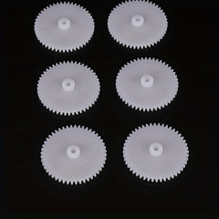 50pcs Plastic Gear 0.5m 48 Teeth 1.95mm Aperture DIY Model Gear
