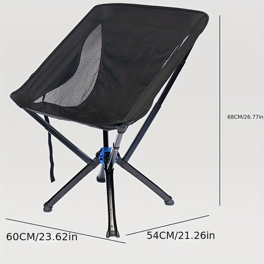 Outdoor Folding Chair with Umbrella for Fishing Camping