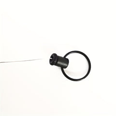 Metal Carabiner with Retractable Lanyard Reel Bottle Opener Keychain