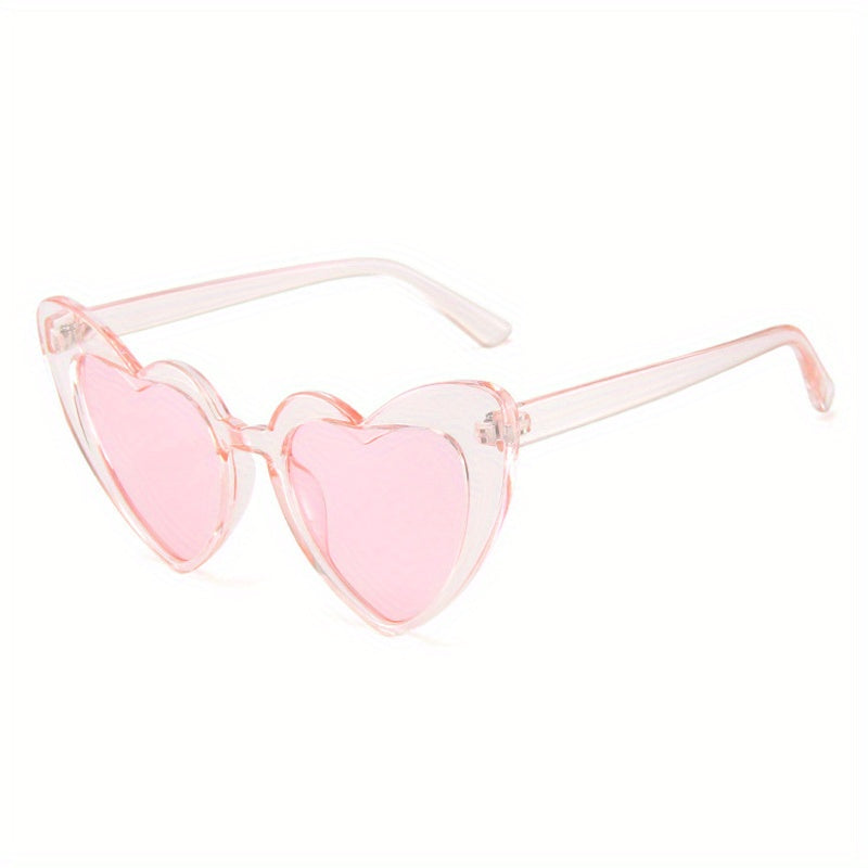 Y2K Heart Sunglasses For Women Men Love Theme UV400 Shades