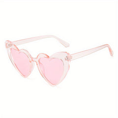 Y2K Heart Sunglasses For Women Men Love Theme UV400 Shades