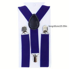 Kids' Clip on Braces Stylish Suspender Trousers for Boys & Girls