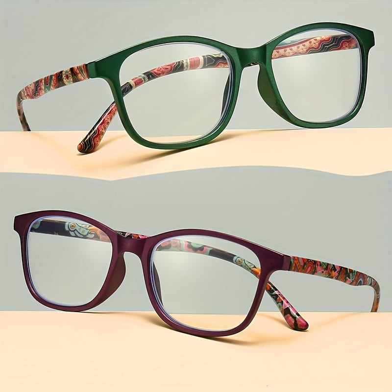 TR90 Sports Reading Glasses Anti Light for Women Diopter To 4 0