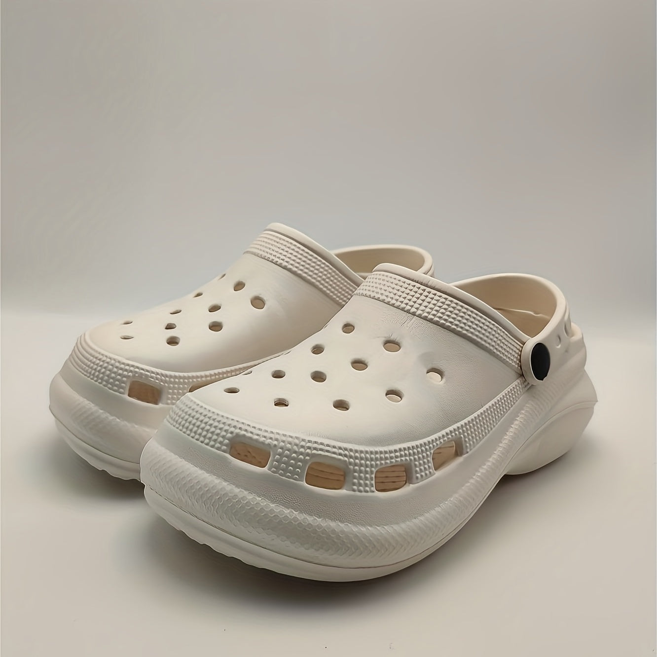 Women's Platform Garden Clogs Breathable Slide Shoes