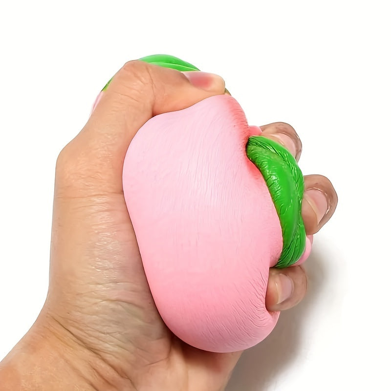 Big Peach Decompression Toy Pop Fidget - Gift For Stress Relief